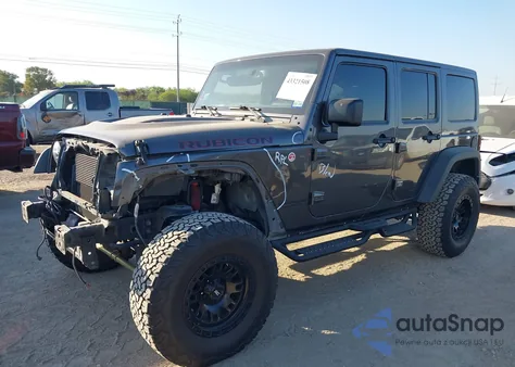 2016 Jeep Wrangler Unlimited Rubicon Hard Rock z USA, uszkodzony, nr VIN 1C4BJWFG0GL291654